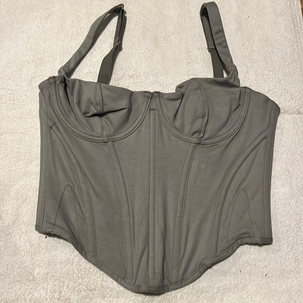 Skims COTTON CORSET top